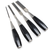 4x Old Ward & Payne "Aristocrat" Chisels Set - OldTools.co.uk