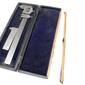 2x Old Brown & Sharpe Vernier Calipers – No 388, 572 (USA)