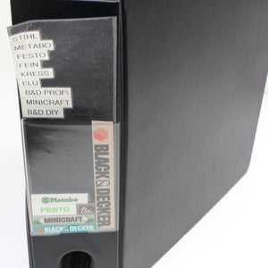 2x Folders Of Various Power Tool Brochures, Price Lists etc.