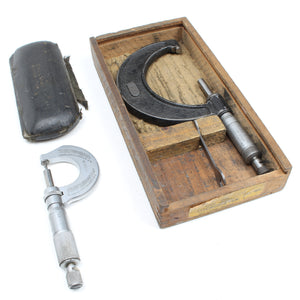 Moore & Wright Micrometers No 967 & 1961BR