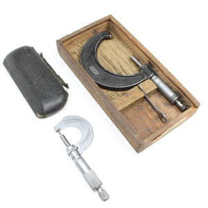 Moore & Wright Micrometers No 967 & 1961BR