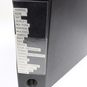 2x Folders Of Various Power Tool Brochures, Price Lists etc.