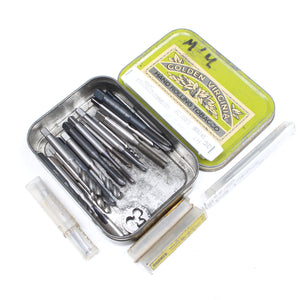 Tin Of Engineer Bits - 22x UNF Taps, 1x UNF Die