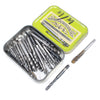 Tin Of Engineer Bits - Metric Spiral Flute Straight Taps