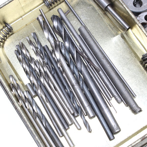 3x Tins Of Engineer Bits - Taps, Dies, Drills, Micro Drills
