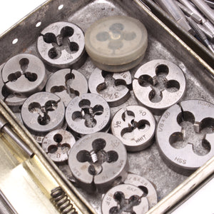 3x Tins Of Engineer Bits - Taps, Dies, Drills, Micro Drills