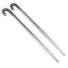 2x Old Metal Drawbore Pins