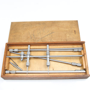 Old Benson Verniers Trammel Points