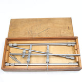 Old Benson Verniers Trammel Points