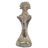 Old Brass Door Knocker - Deer