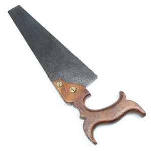 Old Bowdon (Sheffield) Tiny Hand Saw - 10” - 11tpi (Beech)