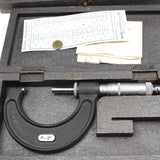 Moore and Wright Micrometers No. 966 & 966B,  1-2" & 2"-3"