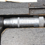 Moore and Wright Micrometers No. 966 & 966B,  1-2" & 2"-3"