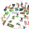 Old Collectable Soldier / Cowboy / Horse Figures + Britains Cannons