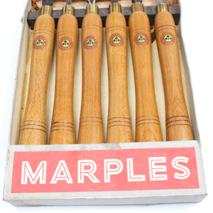 Old Wm Marples Woodturning Tools Set - UK ONLY