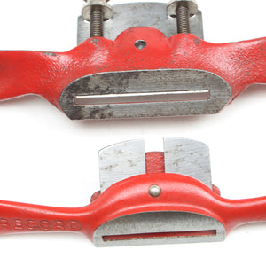 2x Old Record Spokeshaves - Flat & Round