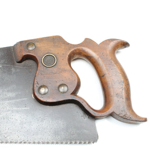 H Disston Philadelphia Panel Saw – 22" -10tpi (Apple)
