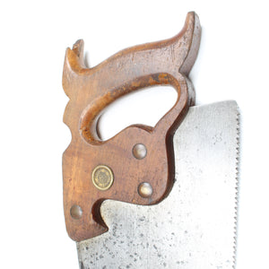 Disston Philadelphia Hand Saw – 24" -8tpi (Apple)