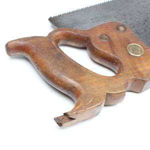 Disston Philadelphia Hand Saw – 24" -8tpi (Apple)
