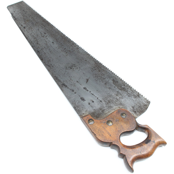 Old Blakeley Rip Saw – 23”- 5tpi - C.1915 (Beech) – OldTools.co.uk