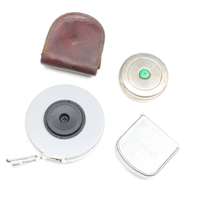 3x Old Small Tape Measures