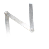 Old Chesterman Folding Zig-Zag Steel Rule - No 891 - 12"