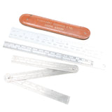 3x Steel Rules - 6" & 12"