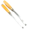 Sorby Swan Neck & Mortice Chisels - 3/8", 1/2" (Ash, Boxwood)