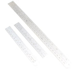 3x Rabone Chesterman, Moore & Wright Steel Rules - 6" & 12"