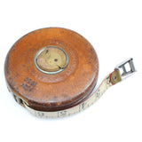John Rabone Leather Tape Measure - 50ft C.1939 (WWII)