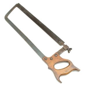 Old Robert Sorby Butcher's Saw - WWII C.1943 (Beech)