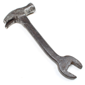 Old Unusual Hammer Spanner Tool