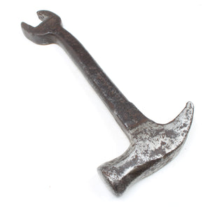 Old Unusual Hammer Spanner Tool