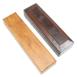 2x Boxed Oilstone Sharpening Stones - Medium & Fine