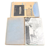 3x Old Woodwork, Metalwork and Tools Books