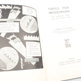 3x Old Woodwork, Metalwork and Tools Books