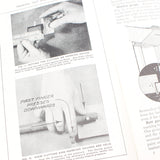 3x Old Woodwork, Metalwork and Tools Books