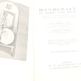 3x Old Woodwork, Metalwork and Tools Books