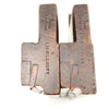 2x Old Budd (London) Wooden Planes - Bead - 5/16", 7/16" (Beech)