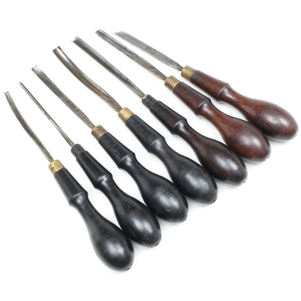 Unnamed Tools 2 Addis and 2 Unnamed Carving Tools – OldTools.co.uk