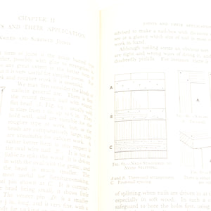 3x Old Woodwork, Woodworker and Carpentry Books