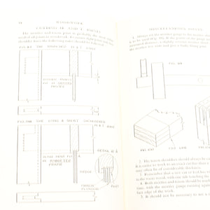 3x Old Woodwork, Woodworker and Carpentry Books