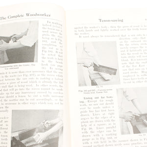 3x Old Woodwork, Woodworker and Carpentry Books