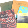 5x Old Woodwork, Woodworker and Carpentry Books