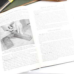 5x Old Woodwork, Woodworker and Carpentry Books