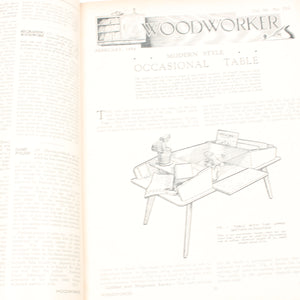 5x Old Woodwork, Woodworker and Carpentry Books