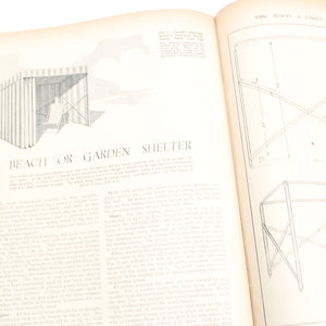 5x Old Woodwork, Woodworker and Carpentry Books