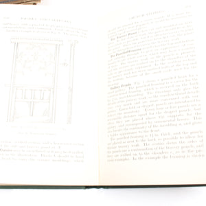 3x Old Carpentry and Joinery Books