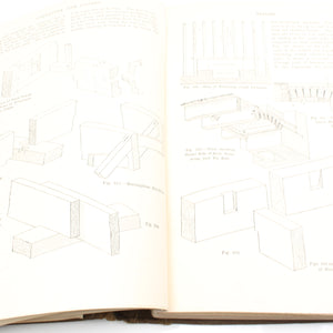 3x Old Carpentry and Joinery Books