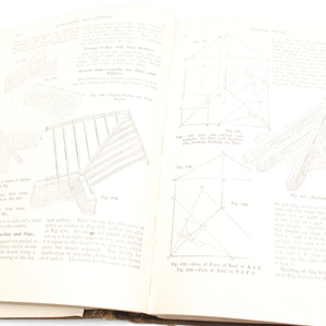 3x Old Carpentry and Joinery Books